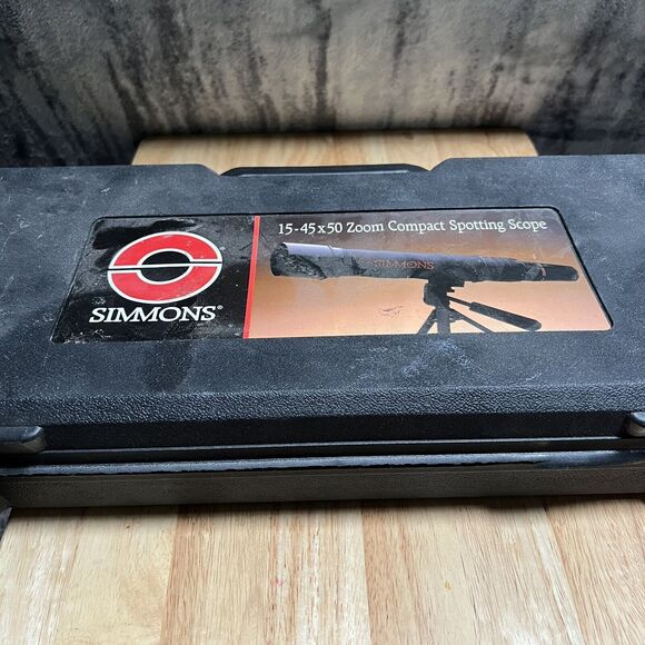 Simmons Spotting Scope Model 41200 Model 1200 Zoom Compact 15-45x50 W/ Tripod‎ - Picture 6 of 6